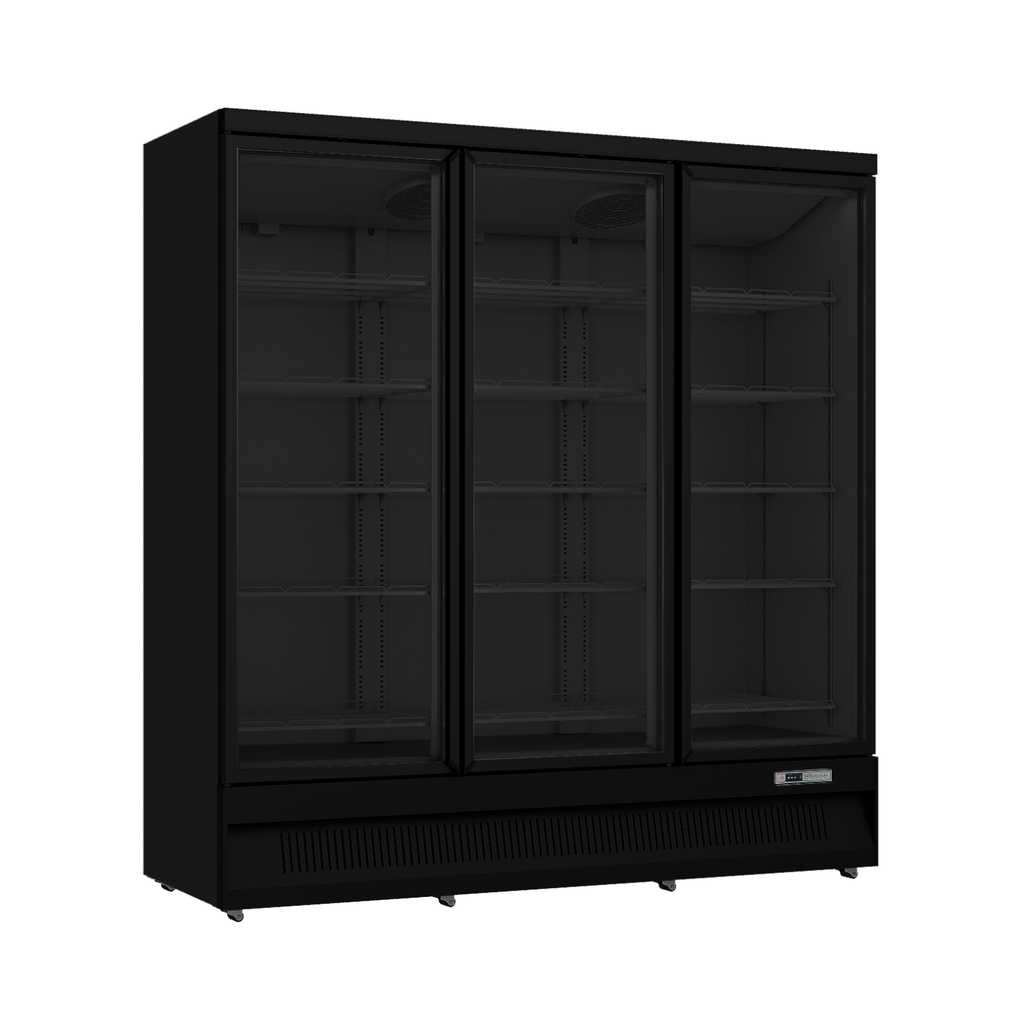 Armoire réfrigérée libre service avec portes battantes positive