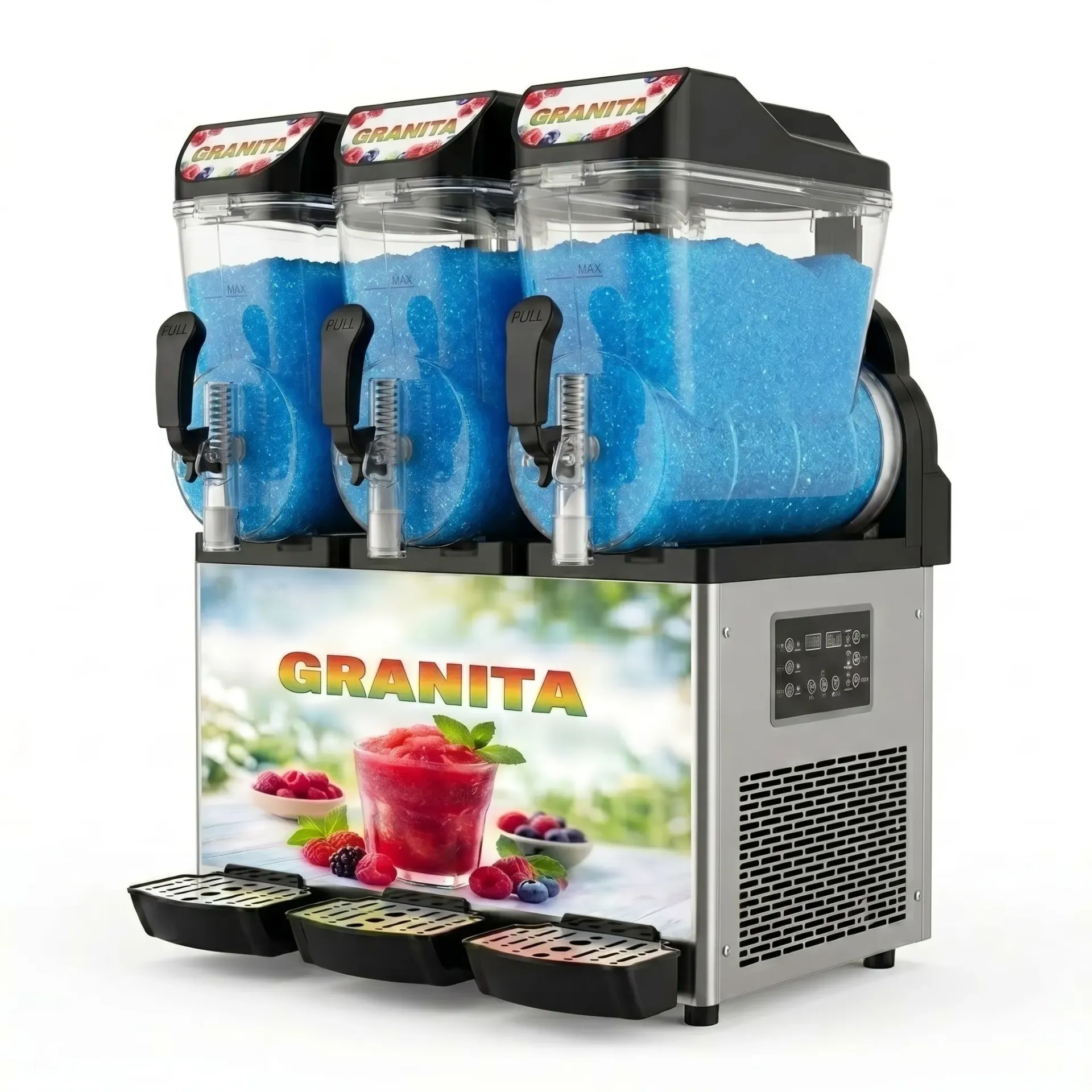 [IR MG3C15L] Machine à granita 3 x 15L professionnelle