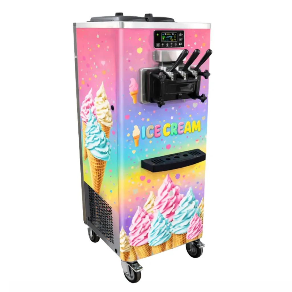 [IR IC3MS V2] Machine à glace italienne 2 parfums 3 manettes